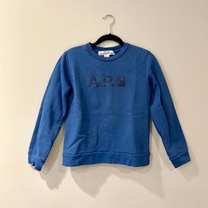 A.P.C. x Carhartt WIP Women's Ice Sweatshirt | Royal Blue